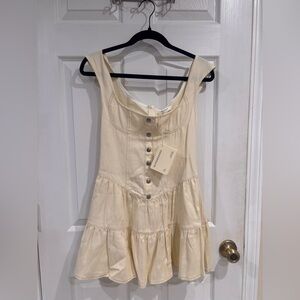 Cream Peppermayo Dress NWT